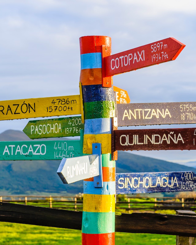 Voyager et vivre en Equateur